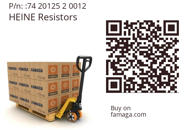   HEINE Resistors 74 20125 2 0012