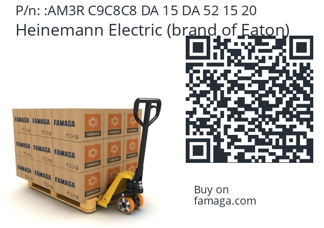   Heinemann Electric (brand of Eaton) AM3R C9C8C8 DA 15 DA 52 15 20