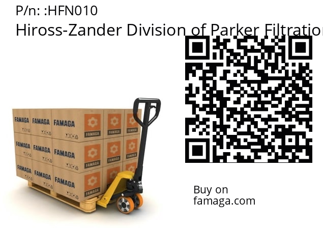   Hiross-Zander Division of Parker Filtration HFN010