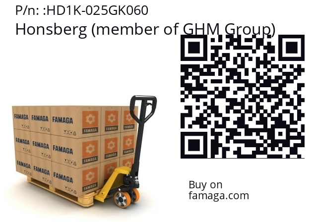   Honsberg (member of GHM Group) HD1K-025GK060