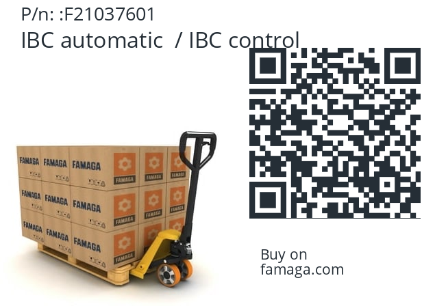   IBC automatic  / IBC control F21037601