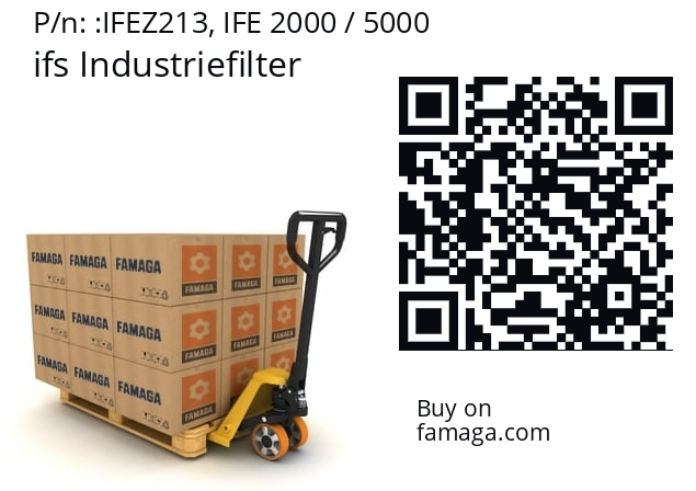   ifs Industriefilter IFEZ213, IFE 2000 / 5000