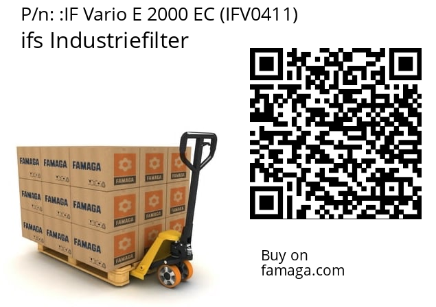   ifs Industriefilter IF Vario E 2000 EC (IFV0411)