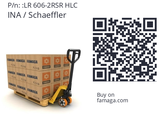   INA / Schaeffler LR 606-2RSR HLC