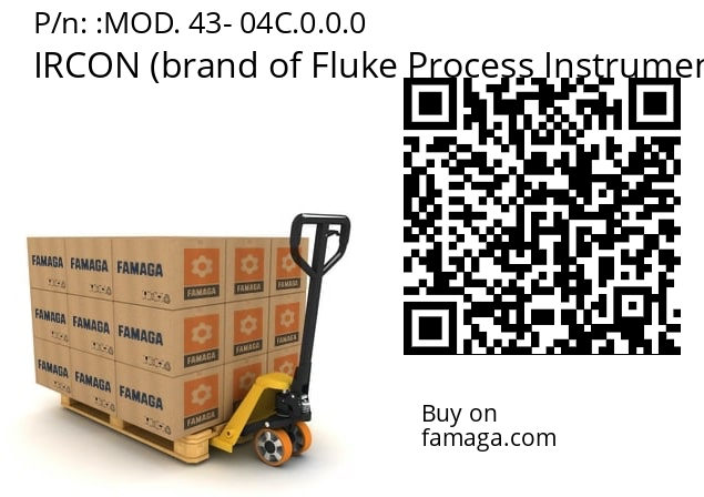   IRCON (brand of Fluke Process Instruments) MOD. 43- 04C.0.0.0