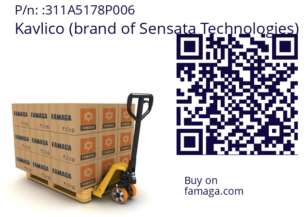   Kavlico (brand of Sensata Technologies) 311A5178P006