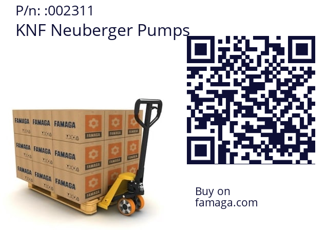   KNF Neuberger Pumps 002311