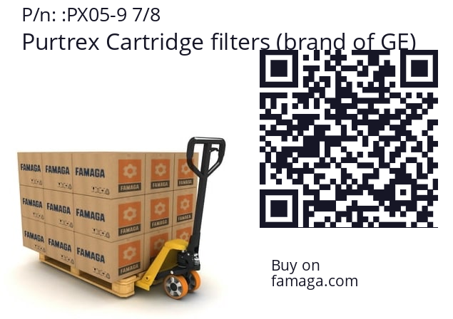  Purtrex Cartridge filters (brand of GE) PX05-9 7/8