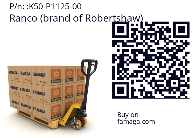   Ranco (brand of Robertshaw) K50-P1125-00
