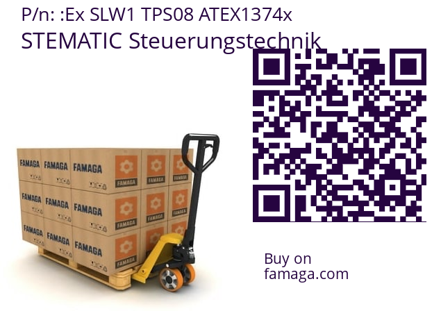   STEMATIC Steuerungstechnik Ex SLW1 TPS08 ATEX1374x