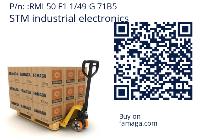  STM industrial electronics RMI 50 F1 1/49 G 71B5