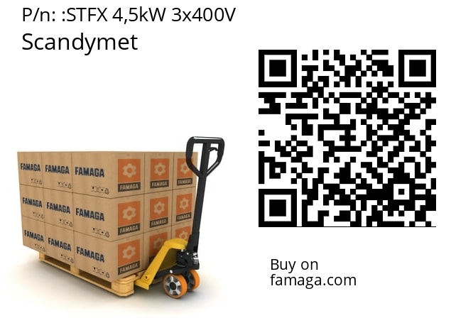   Scandymet STFX 4,5kW 3x400V