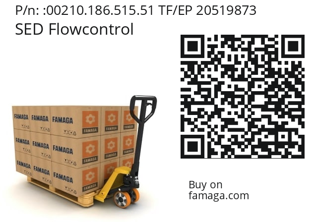   SED Flowcontrol 00210.186.515.51 TF/EP 20519873