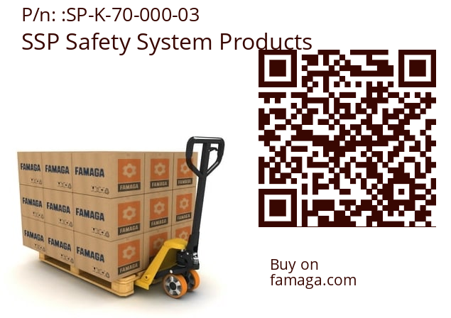   SSP Safety System Products SP-K-70-000-03