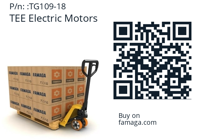   TEE Electric Motors TG109-18