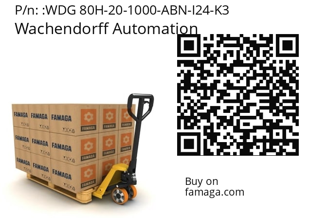   Wachendorff Automation WDG 80H-20-1000-ABN-I24-K3